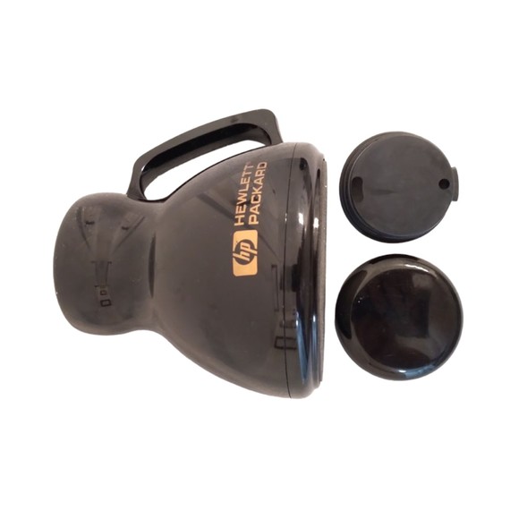 Vintage HP Hewlett Packard Advertising Traveler Spill Proof Coffee Mug - Picture 3 of 10